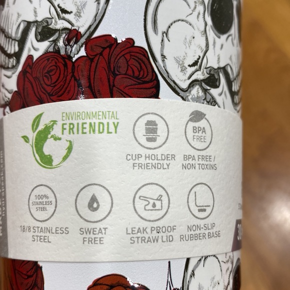 NWT.  Hydra peak, 25oz., stainless steel tumbler with straw/lid. - Picture 8 of 11